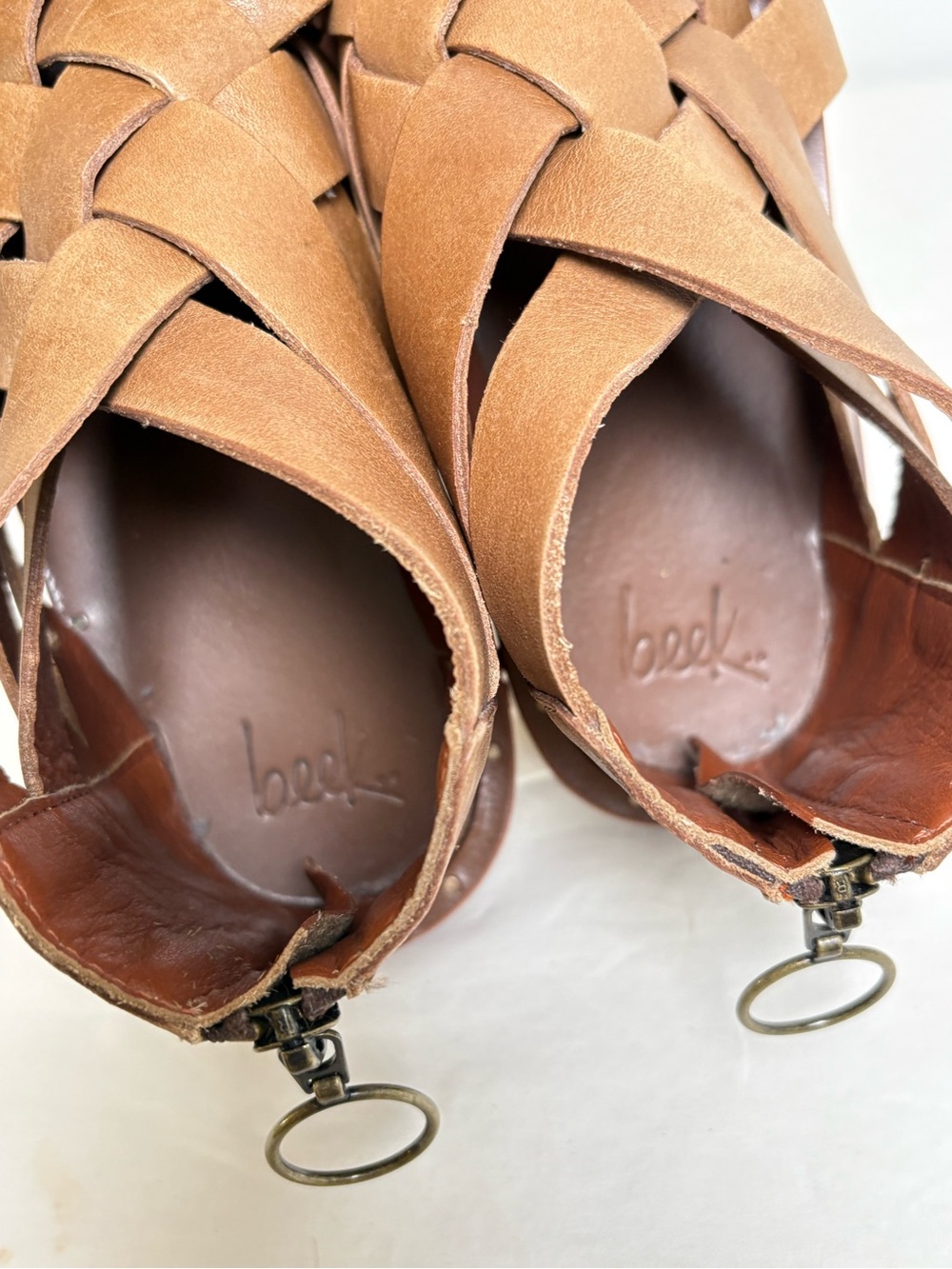 BEEK Turaco woven leather sandal 7 - Picture 3 of 10